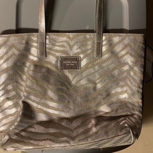 Michael Kors canvas tote